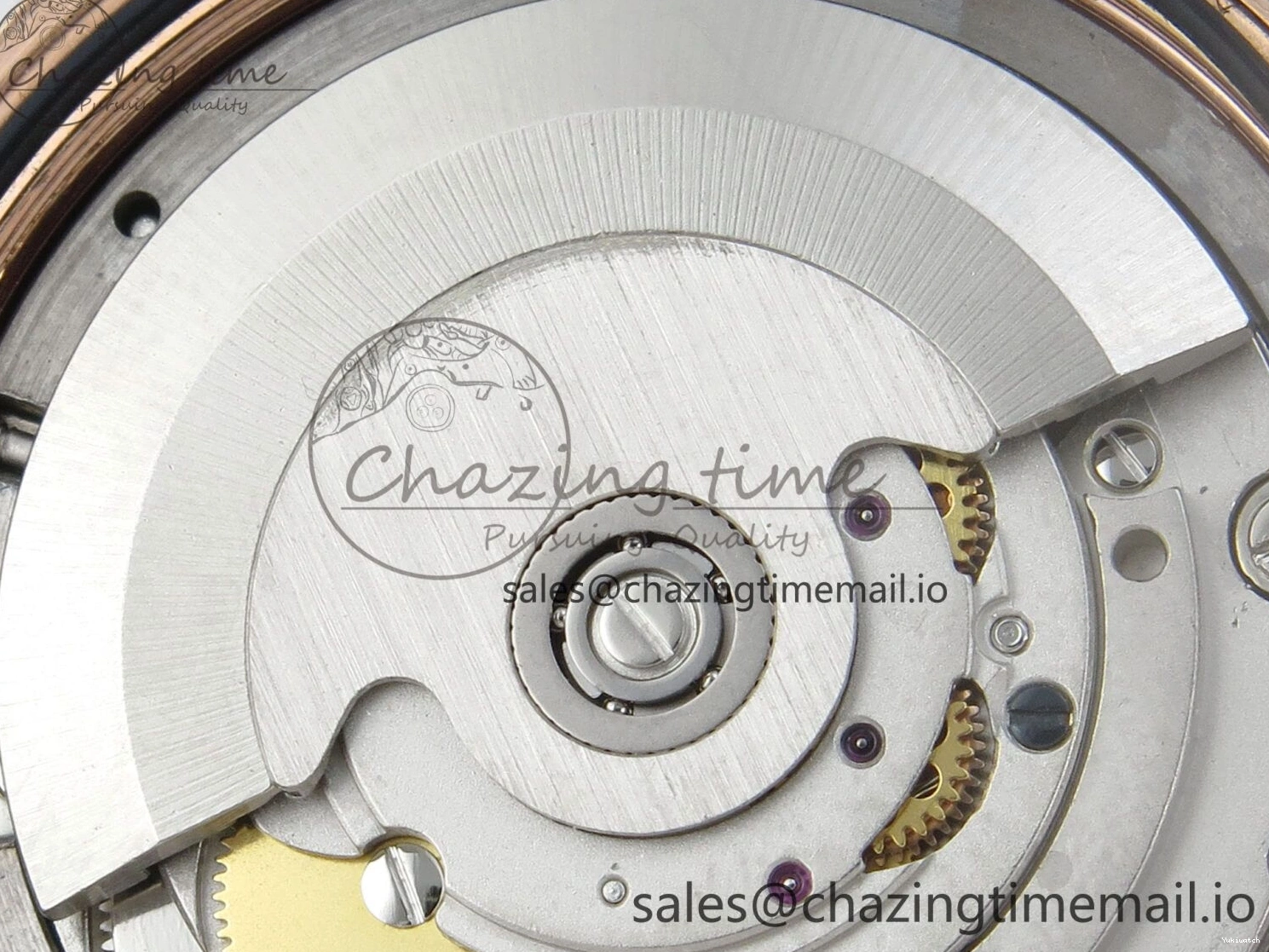 KF President 36 Weight) Day A2836 1:1 Edition Bracelet Date RG Best Crystal (Gain 128235 Dial on Silver 0125